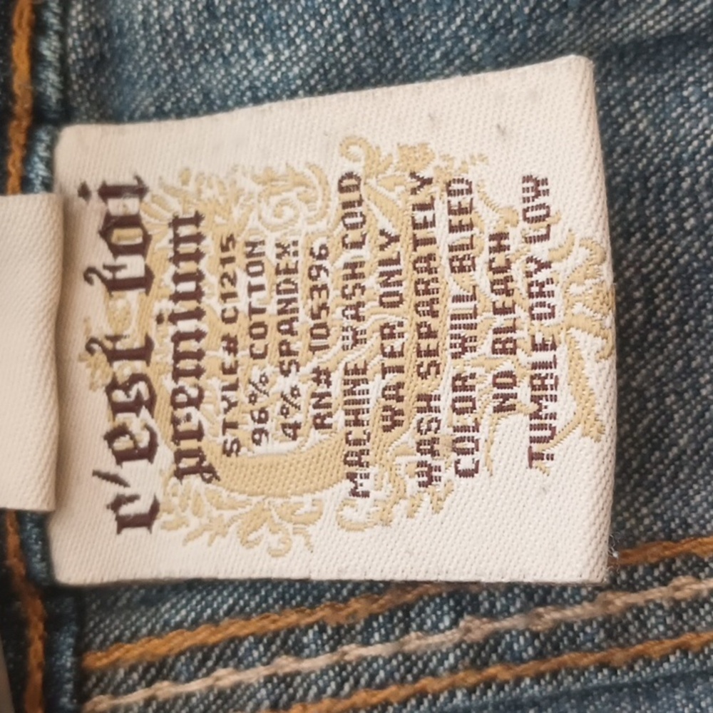 C'est Toi Low Rise Bootcut Jeans - Picture 6 of 9